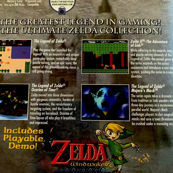 Collector’s vintage  Zelda game - Picture 2 of 2